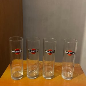 Lote siguiente: Set de 4 Vasos Martini de Vidrio