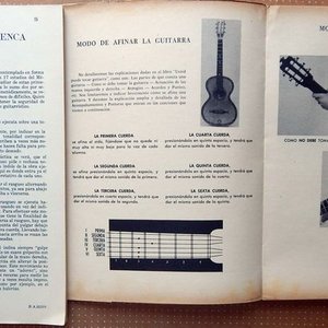 Lote de 2 Libros de Guitarra: Método de Guitarra Flamenca y Guitarra y Cantares - imagen 2
