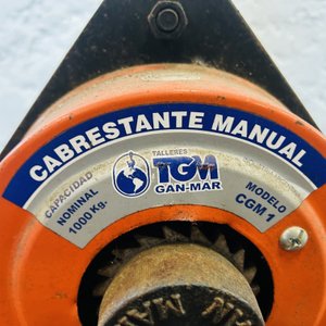 Lote #015 – Cabrestante manual  para 1 tonelada TGM - imagen 2