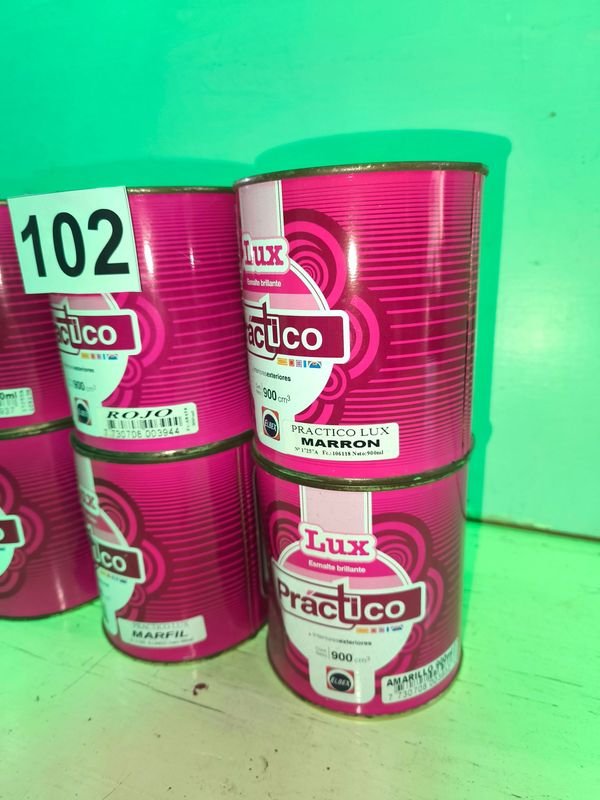 Latas de esmalte brilhante 900ml - 6 unidades - imagen 2