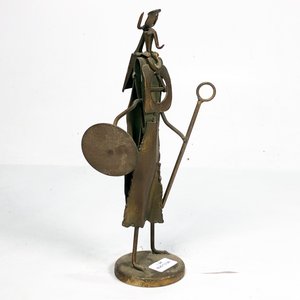 Figura de Metal Firmada de Personaje Estilizado - 23 cm - imagen 4