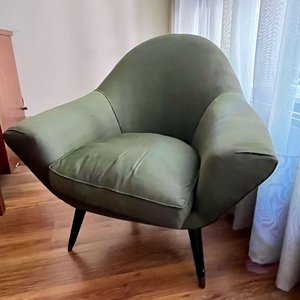 Sillón Estilo Americano Verde Inglés - imagen 1