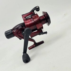 Reel de Pesca Frontal Rojo Metálico con 3 Rulemanes - imagen 5