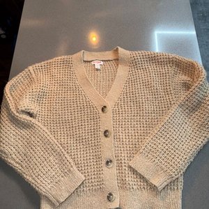 Lote siguiente: Saco Crop Femenino Talle M Color Beige