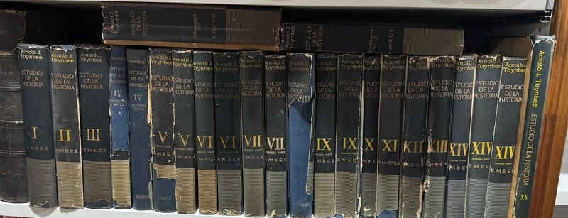 Colección de libros antiguos sobre historia por Arnoio Toynbee - imagen 1