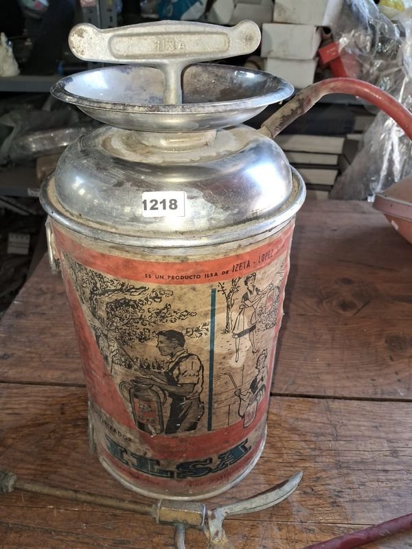 Antiguo pulverizador en metal Ilsa - imagen 3