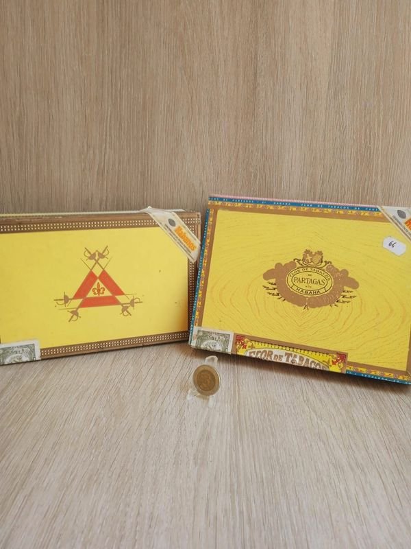 Dos cajas de Habanos y Puros en excelente estado - imagen 1