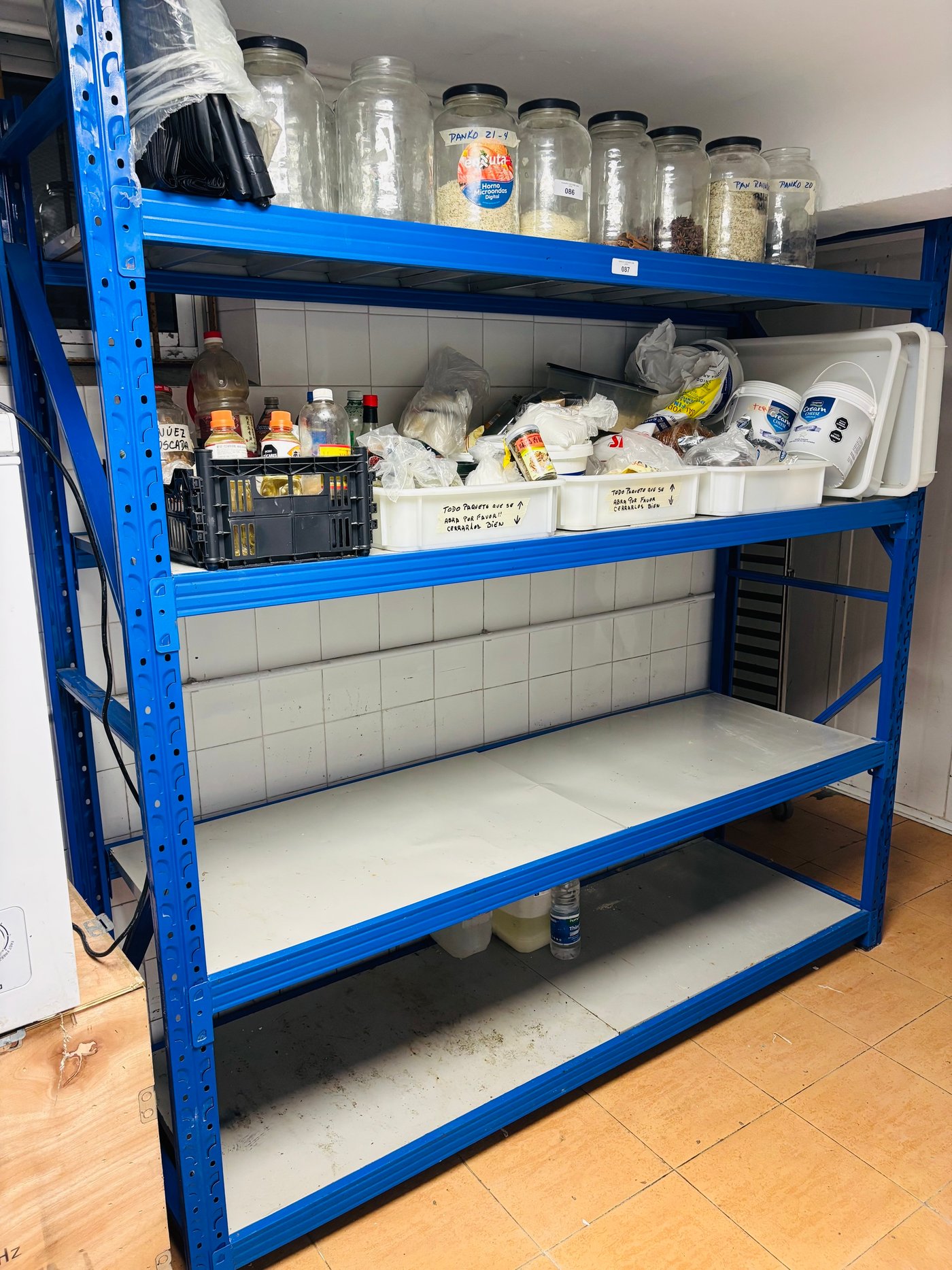 Estantería Metálica Reforzada para Pallets con Estantes