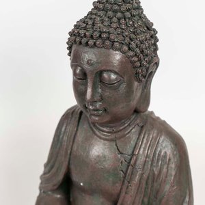 Figura Buda de Yeso Moderna Sentado - 49 cm - imagen 2