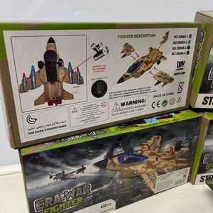 Avión de Juguete "Era War Fighter Strikes" para Armar en Caja - imagen 5