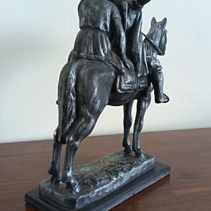 Escultura "Pareja Criolla" de José Belloni, Escala de "Nuevos Rumbos" - imagen 4