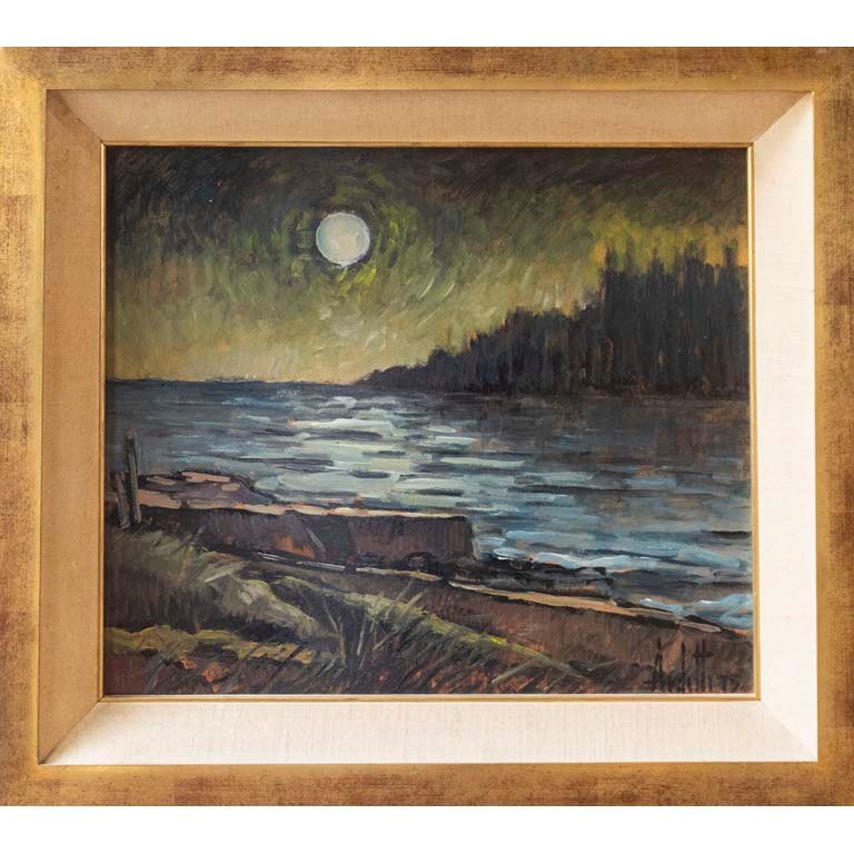 Pintura "Paisaje Nocturno" de Arditti en Acrílico - 41 x 49 cm