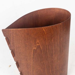 Papelera Danesa de Teka - Diseño Escandinavo - imagen 2