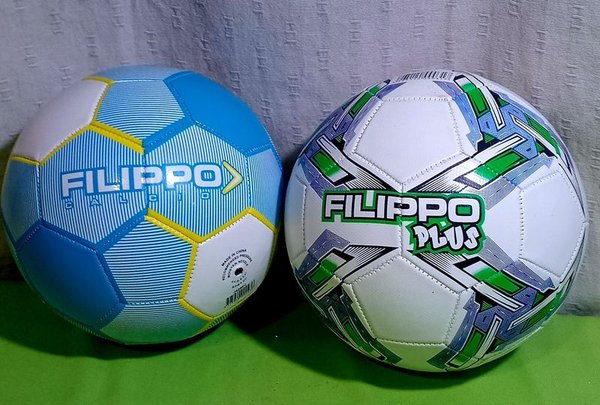 Dos Pelotas de Fútbol Filippo Calcio y Plus