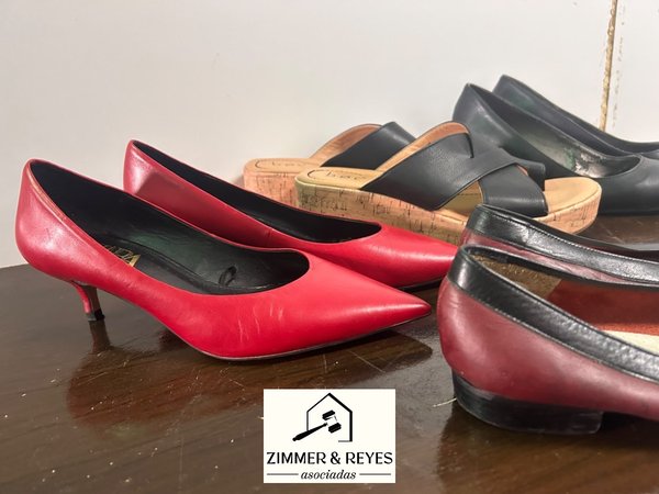 Zapatos de Mujer Talle 39: Stilettos Rojos, Sandalias y Zapatos Negros