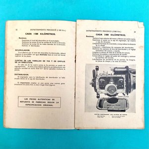 Manual de Instrucciones "El Hillman Minx" - Publicado Octubre 1938 - imagen 7