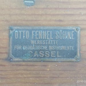 Nivel Óptico Antiguo Otto Fennel Söhne Cassel para Topografía - imagen 6