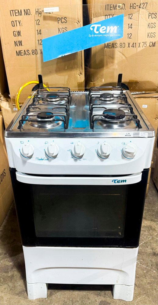 Lote siguiente: Cocina de Cuatro Hornallas Mastercook