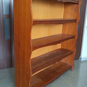 Biblioteca de Madera con 4 Estantes - imagen 3