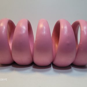 Lote de 5 Pesas Rusas Tipo Mancuerna Rosadas con Agarre Ergonómico - imagen 5