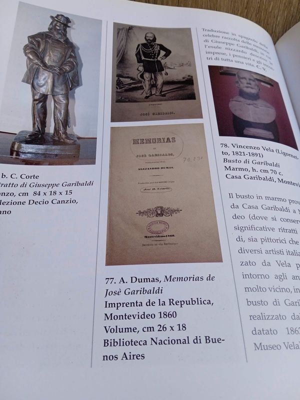Libro en Italiano: Resugimiento entre dos Mundos, Amplía Información de GARIBALDI y Profusamente Ilustrado - imagen 4