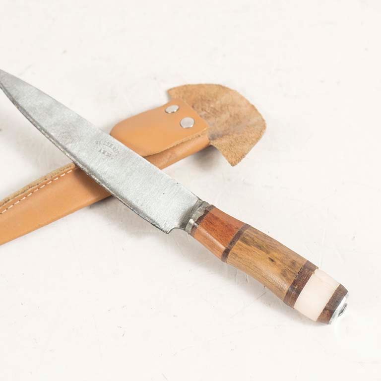 Cuchillo mango madera con hoja Tandil - imagen 2