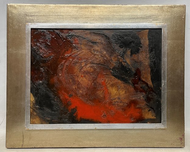 Lote siguiente: Pintura abstracta de Andrés Montani