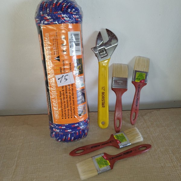 Cuerda trenzada de 12 mm para medición y construcción