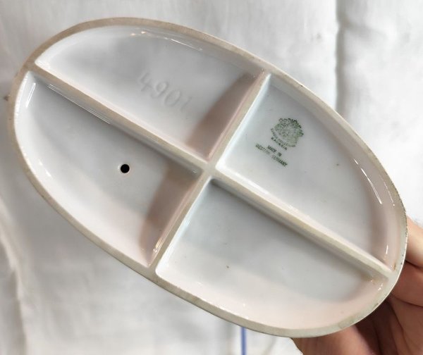 Figurita de porcelana alemana de pastor con sus cabras - imagen 5