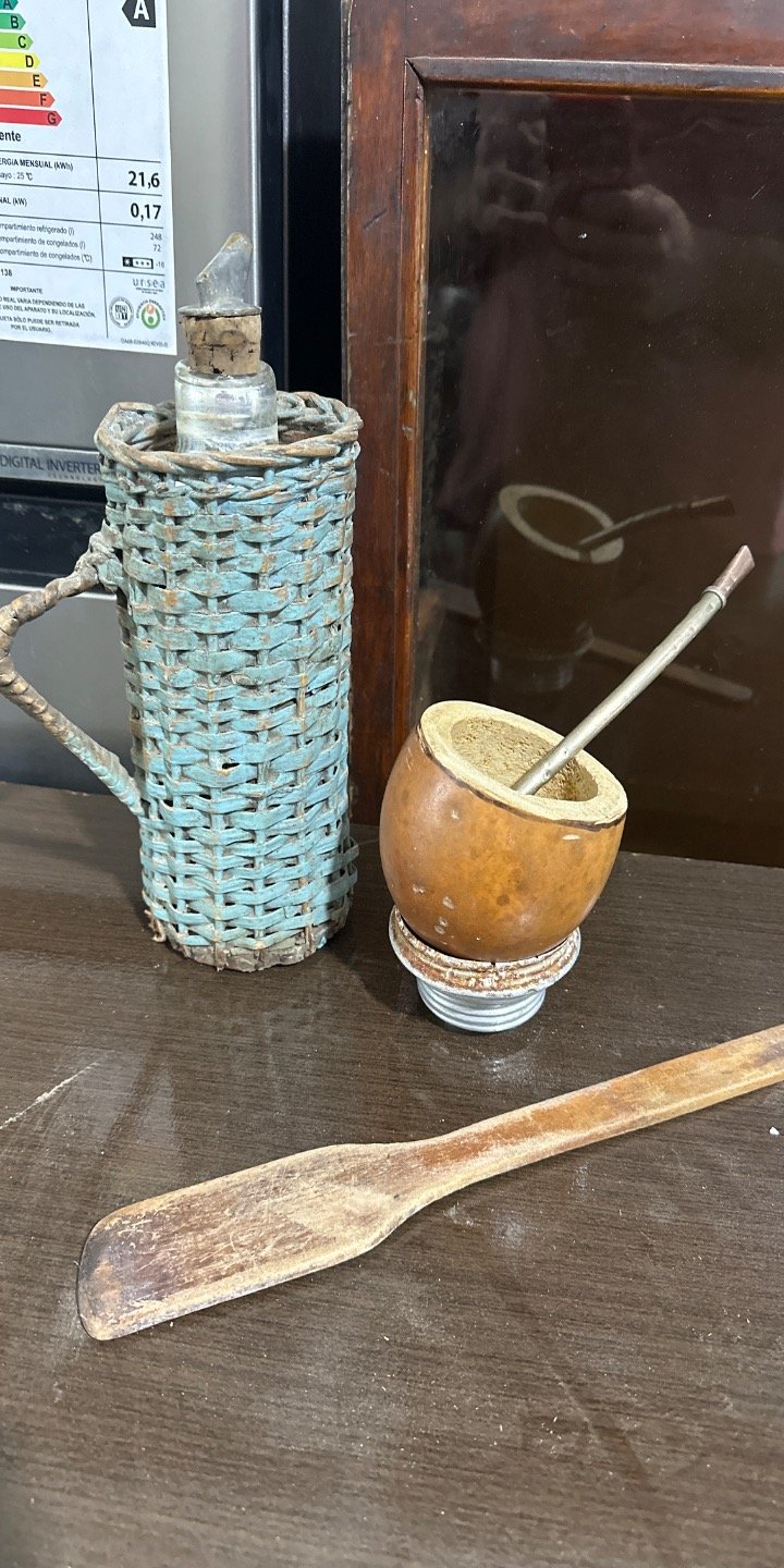 Mate de Calabaza con Termo y Bombilla