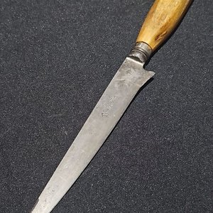 Lote anterior: Cuchillo Franz Wenk Solingen Cabo Guampa Rubia Hoja 18 cm