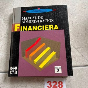 Manual de Administración Financiera Tomo 3 - Weston y Copeland - imagen 1