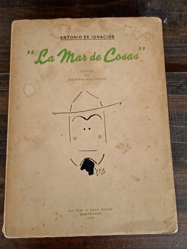 Obra Literaria "La Mar de Cosas" de Antonio de Ignacios (1937)