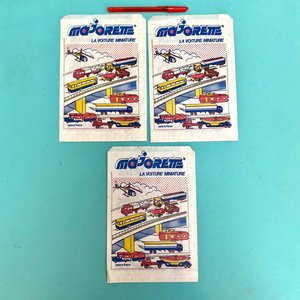 Tres Folletos Vintage Majorette La Voiture Miniature (1970s-1980s) - imagen 3