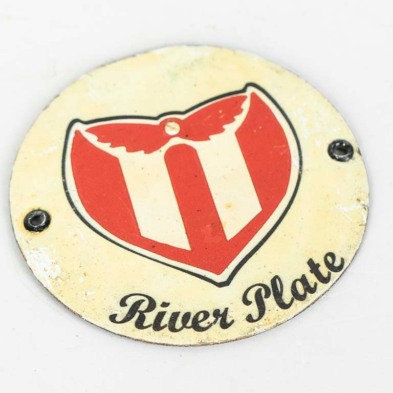 Escudo de River Plate de chapa litografiada - imagen 2