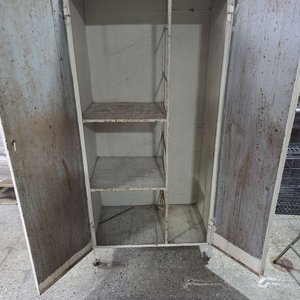 Armario Metálico Blanco con Ruedas para Herramientas - imagen 4