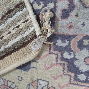 Caminero Beige con Rayas Marrones y Blancas - 10.20m x 28cm - imagen 4