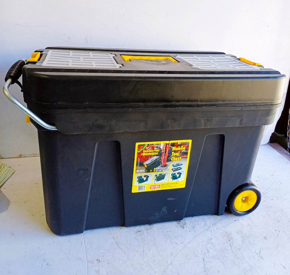 Caja de Herramientas Móvil con Ruedas