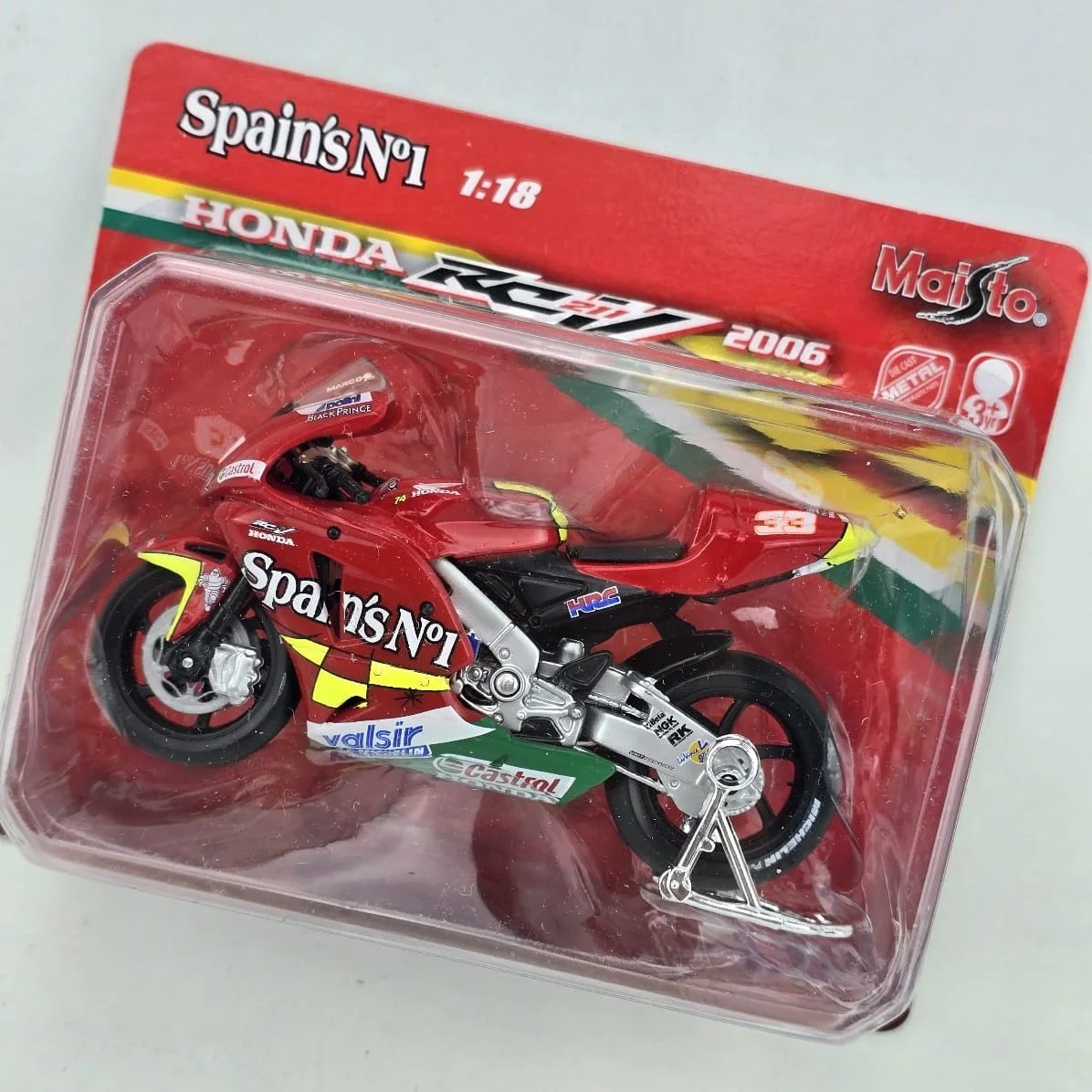 Modelo de motocicleta de carreras Gresini Racing de 2006 - imagen 8