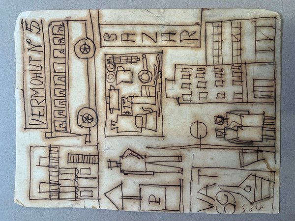 Lote anterior: Pieza de arte hand drawn por Walter Deliotti