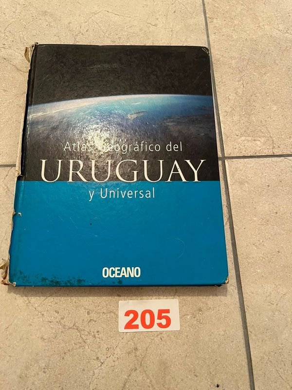 Atlas Geográfico del Uruguay y Universal - Grupo Océano 2006