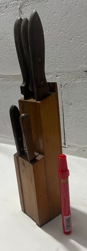 Colección de cuchillos con soporte - imagen 2