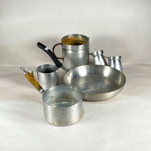 Lote anterior: Set de 6 Piezas de Aluminio: Hervidor, Olla, Sartén y Más