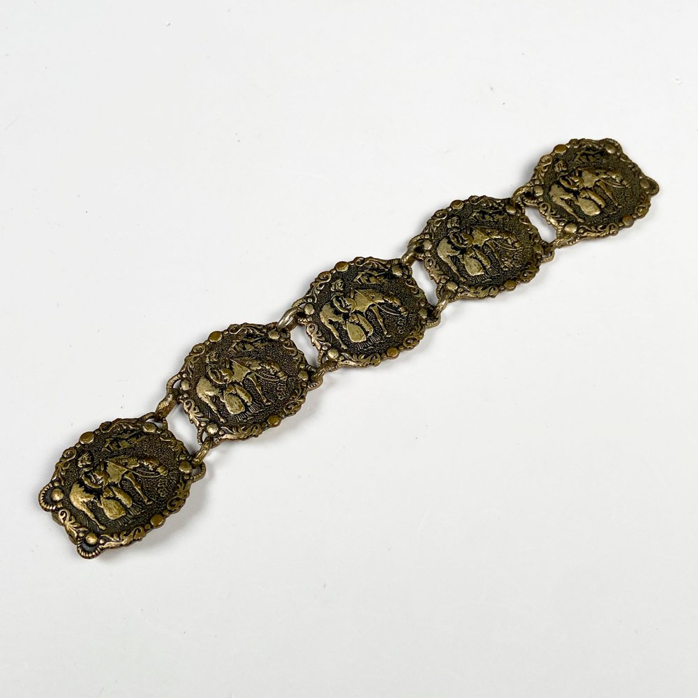 Joyas de plata y oro con colgante, hebilla y pulsera - imagen 4