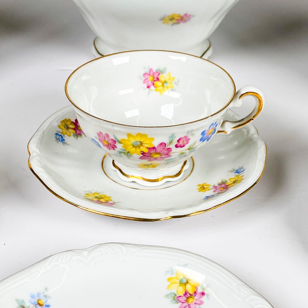 Juego de porcelana Bavaria para café - imagen 2
