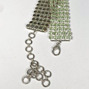 Cinto de dama con strass y anillo cabeza de felino - imagen 4