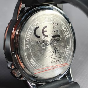 Reloj Masculino OFNS Sumergible 5ATM con Malla de Silicona Negra - imagen 5