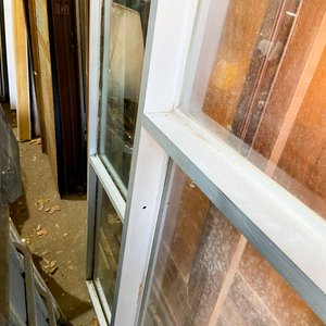 Dos Ventanas Fijas de Aluminio y Vidrio Usadas - imagen 5