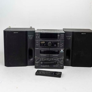 Equipo de Sonido Sony FH-B120 con 2 Parlantes y Control Remoto - imagen 1