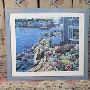 Lote siguiente: Cuadro "New England Porch" de Howard Behrens